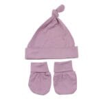 chapeau naissance violet