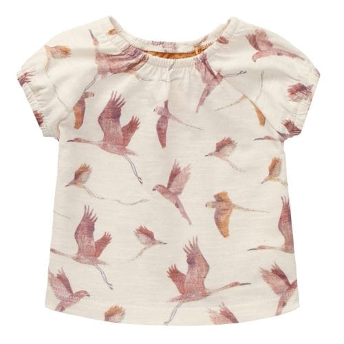 T-shirt oiseaux roses - Noppies