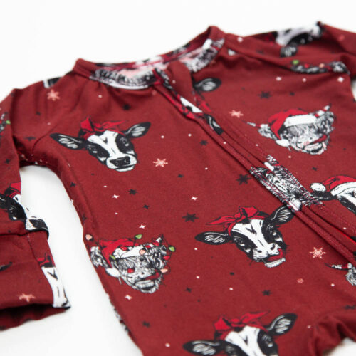 Pyjama bambou - Vache festive